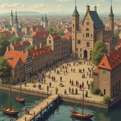 The evolution of the Hanseatic Diet from informal gatherings to a structured institution in Lübeck over centuries.