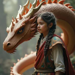 A lifelong connection between a human and a dragon, established at a young age through the Sky-Naming Ceremony.