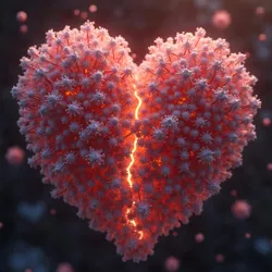 Biochemical pathways of love showcasing hormonal and molecular dialogues that orchestrate affection