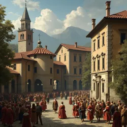 Baroque architecture and art becoming prominent in 17th century Piedmont, reflecting Counter-Reformation policies and regional cultural shifts.