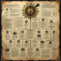A complex documentation hierarchy