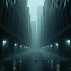 The perpetual downpour of Level 11 as depicted in the climactic finale of City in the Rain (2027)