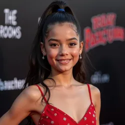 Jenna Ortega at the Los Angeles premiere of NoCliped (2022), the first film in The Backrooms Trilogy