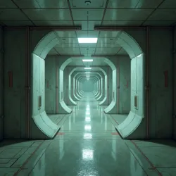 The seemingly endless corridors of Level 0