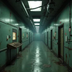 The abandoned M.E.G. research facility where Dr. Malkinson conducted his infamous experiments