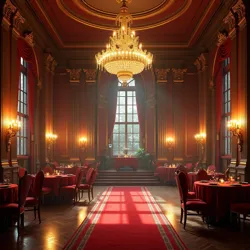 The Party Host's grand ballroom in Level 11