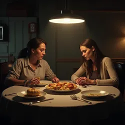 The emotionally charged "Family Dinner" scene where Maria and Cindy confront their deepest fears