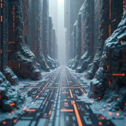 Visualization of tangible effects and structures of digital processes and algorithms.