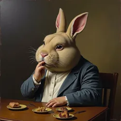 Chungus in Contemplation Painting