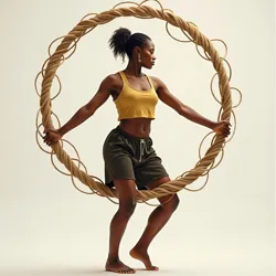 Dancer demonstrating torso circles, arm rotations, or full-body turns with control and flow.