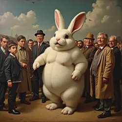 The painting's role as the seminal work inspiring artists to fuse internet culture with historical art styles in the European Chungus Movement.