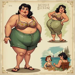 Bessie Buxom Early Films