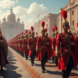 Annual military parade celebrating the Empire's founding, featuring the elite Imperial Guard units