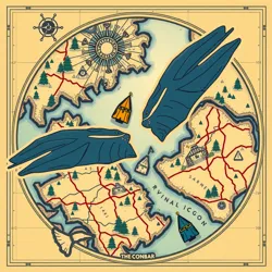 An ancient arcane map believed to hold the secrets of health and vitality