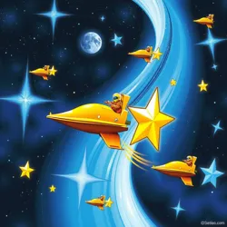 The Star Chariots in cosmic battle