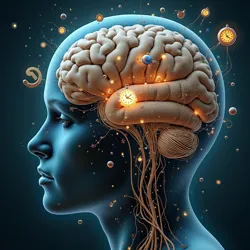 The conscious mind actively constructing our experience of time through memory, attention, and emotion.