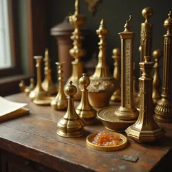 Ancient candy making instruments