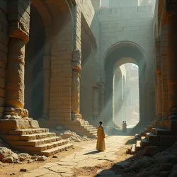 Ancient ruins containing suspected consciousness transfer technology