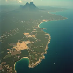 USR nuclear missile installation in Free Cuba, photographed by SSA reconnaissance aircraft, October 1962
