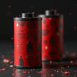 Film canisters representing the collection of intense psychological dramas from the Republic of Valeriy.