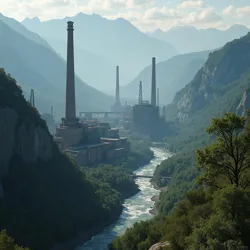 Industrial Landscape Karsia