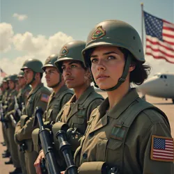 American servicemen and women overseas experienced ideological and regional divisions mirroring the conflict in the continental United States.