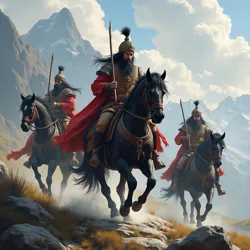 Dongsheng warriors, skilled in mountain warfare, defend their protectorate's rugged terrain.