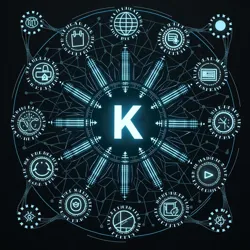 Represents Katalyst as an example of emergent power, showing influence across domains through networks.