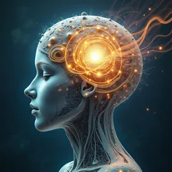 Depicts the foundational principles of Noetics, emphasizing subjective experience, informal transmission, and interconnectedness of consciousness.