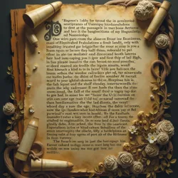 Herizhon the Unseen, apocryphal scholar, conceptualized linguistic somniloquy in Fragments of Anthracite.