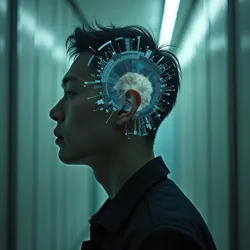 Visualizing a disoriented protagonist experiencing fragmented memories and blurring realities.