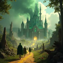 Emerald City siege scene