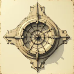 Ancient mechanical diagram