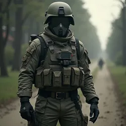 Operative demonstrating enhanced physical and temporal abilities, highlighting the agency's Project Karma suppression efforts.