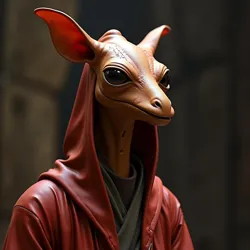 Jar Jar Binks character promotional still
