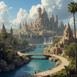 Abandoned Star Wars theme park concept art