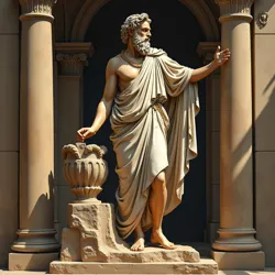 Philosophical traditions like Stoicism and Aristotle emphasizing virtue as the path to human flourishing and a well-ordered life.