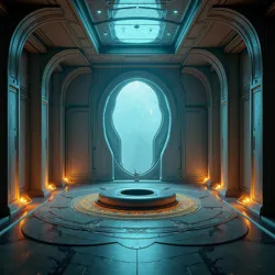 Meditation chamber aboard research vessel