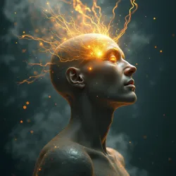 Visual representation of spiritual trauma occurring to a soul at the moment of death, leading to fragmentation.