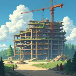 The first monster-human settlement