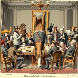 The infamous "Upside Down Cabinet" of 1923, where all ministers were required to stand on their heads during meetings